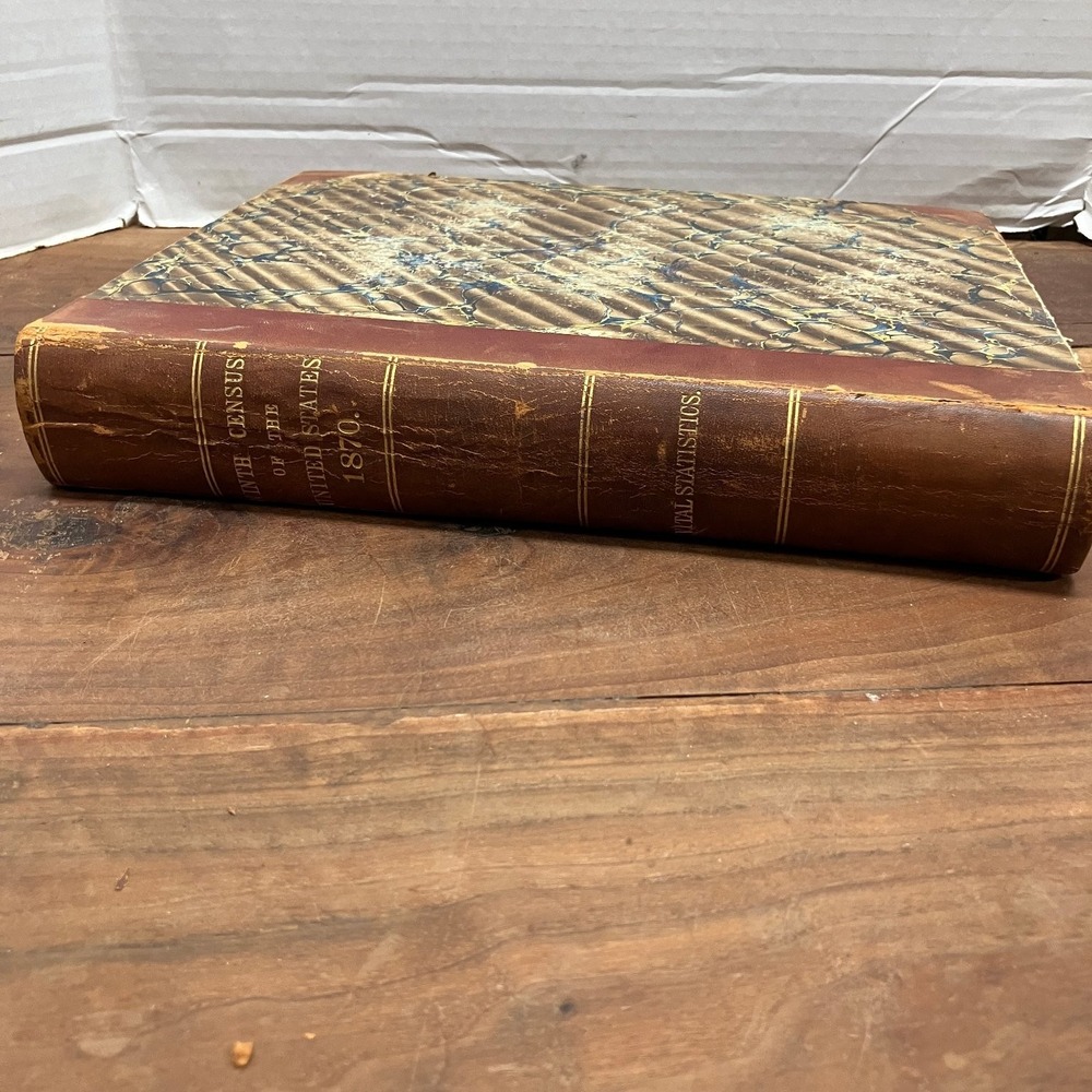 Ninth Census Vol II Vital Statistics 1872 Francis Walker US Government Printing